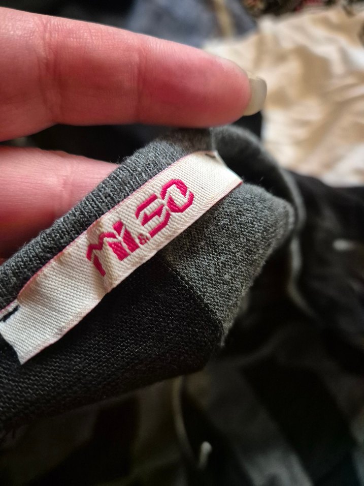 Gri Çizgili Bohem bluz - Görsel 3