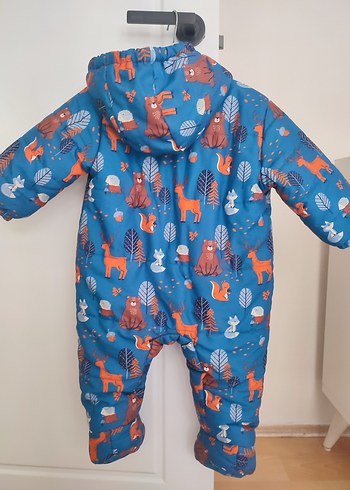 Erkek bebek polarlı astronot tulum - Görsel 6