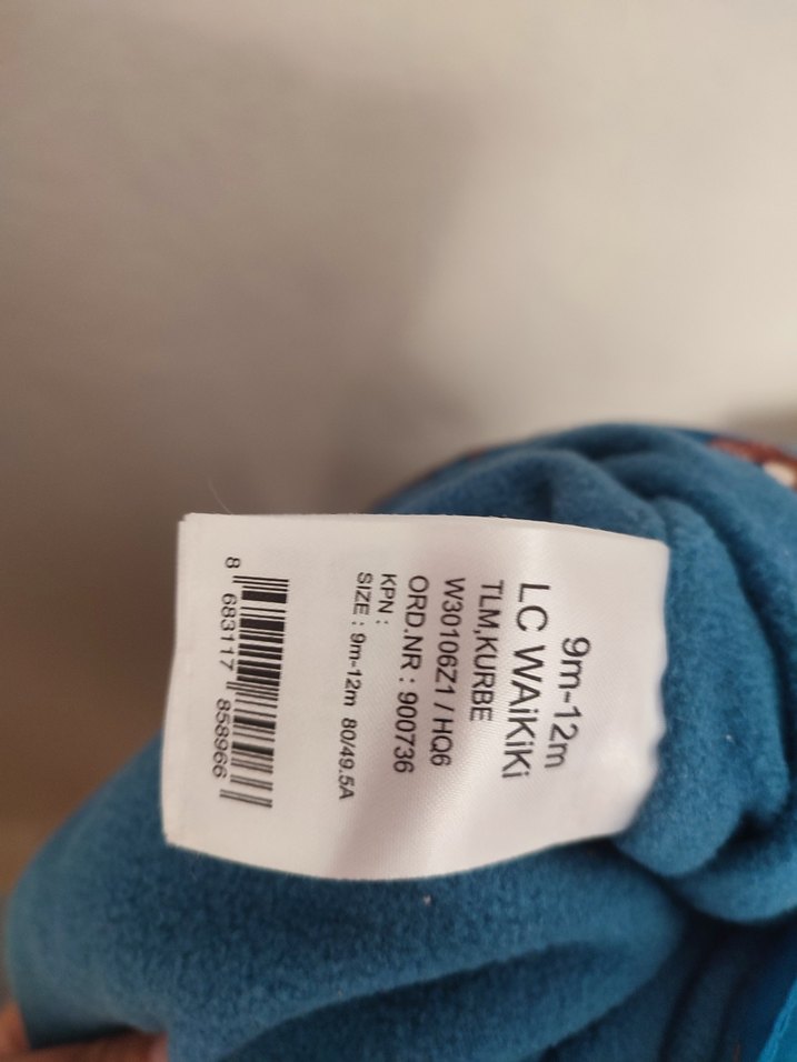 Erkek bebek polarlı astronot tulum - Görsel 5