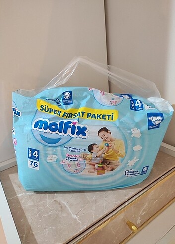 Molfix 4 numara bebek bezi