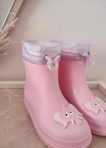 28 Beden pembe Renk Kız Çocuk Pembe İgor Bot Çizme