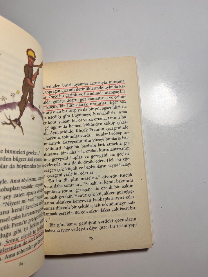 Küçük Prens - Antoine de Saint-Exupéry - Görsel 2