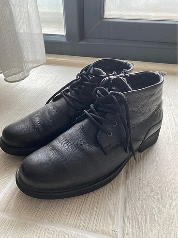 42 Beden Real rubber kauçuk içi yünlü erkek bot