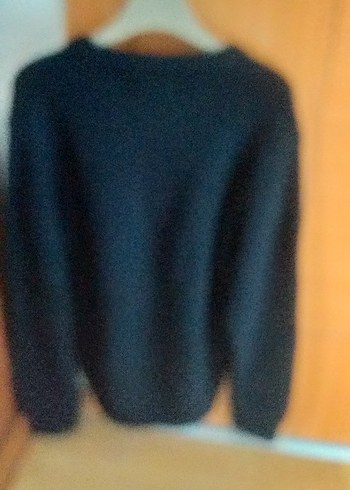 Gri erkek Triko Kazak, Bisiklet Yaka, Salaş - Görsel 2