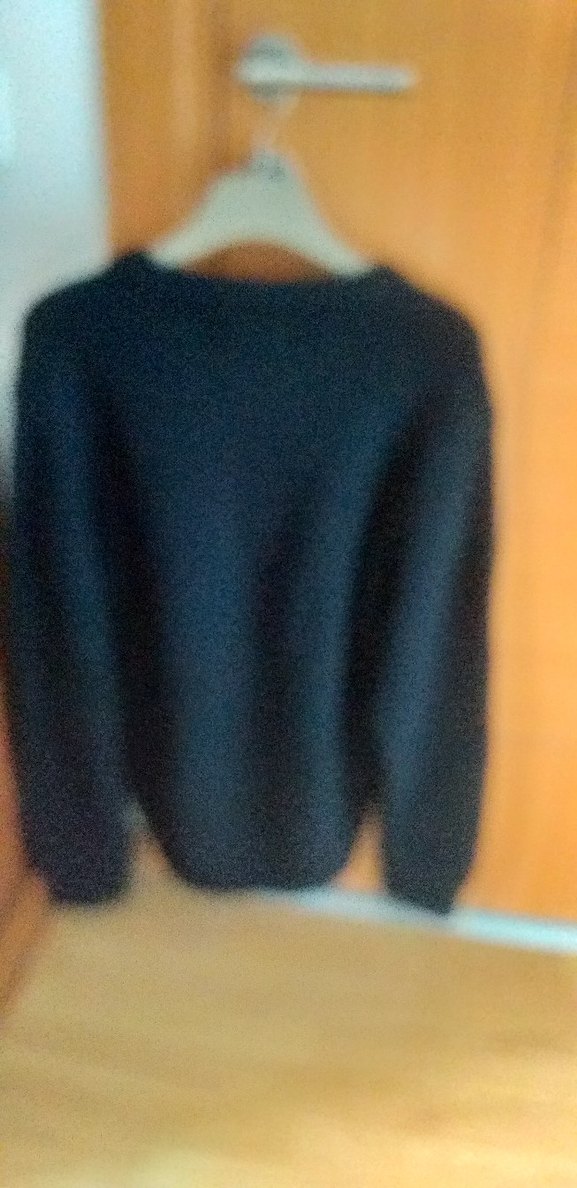 Gri erkek Triko Kazak, Bisiklet Yaka, Salaş - Görsel 2