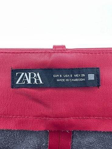 s Beden kırmızı Renk Zara Jean / Kot %70 İndirimli.