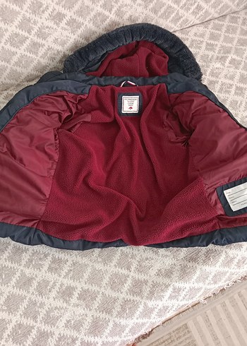 Erkek Çocuk Gri Kürklü Street Wear Mont - Görsel 2