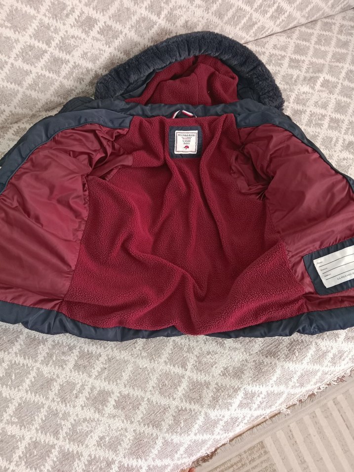 Erkek Çocuk Gri Kürklü Street Wear Mont - Görsel 2