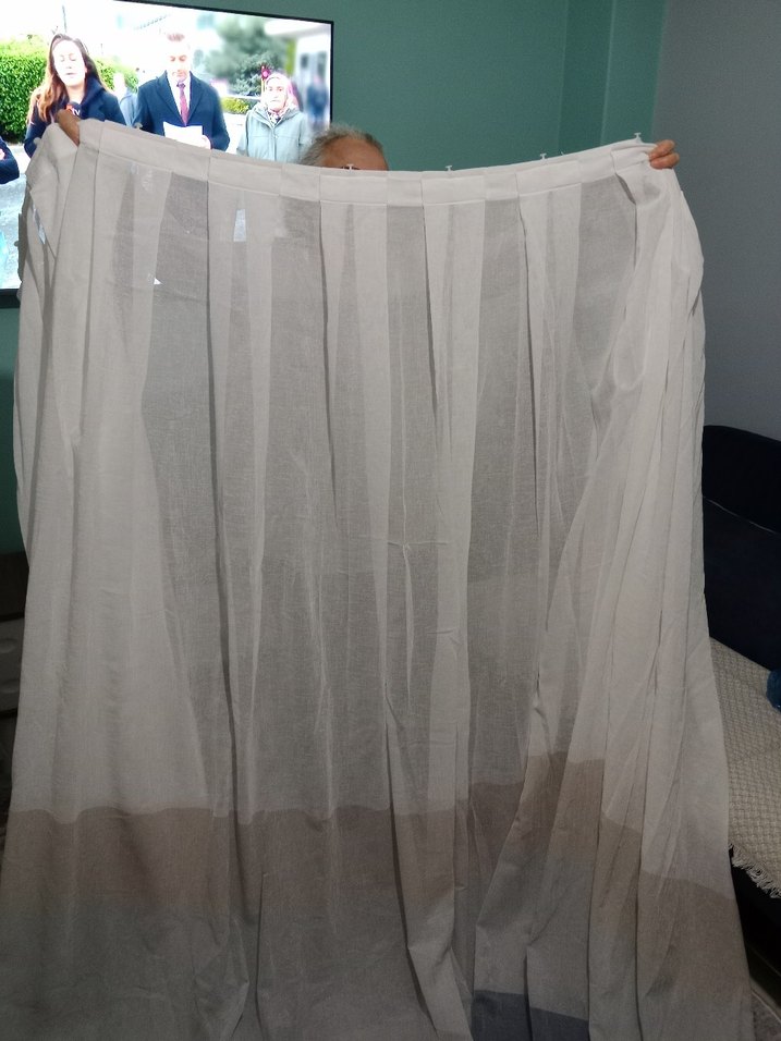 keten tül perde - Görsel 3