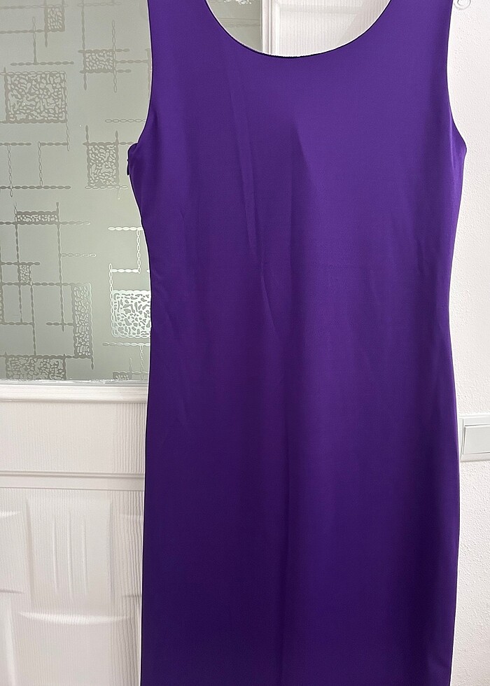 Saten elbise - Görsel 3