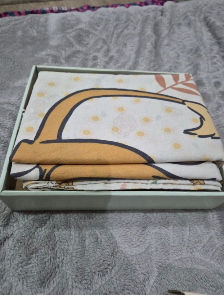 Bebek Nevresim Takımı - Aslan Kral Desenli - Görsel 3