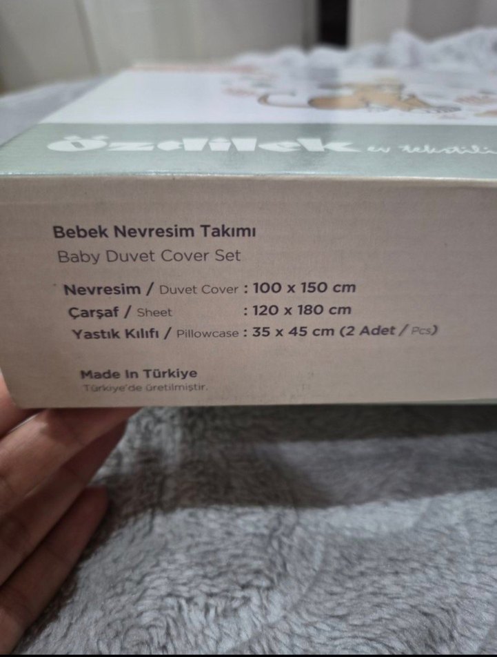 Bebek Nevresim Takımı - Aslan Kral Desenli - Görsel 4