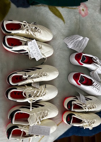 Beyaz adidas copa 42, 40,5 ve 40 var tam prof - Görsel 10