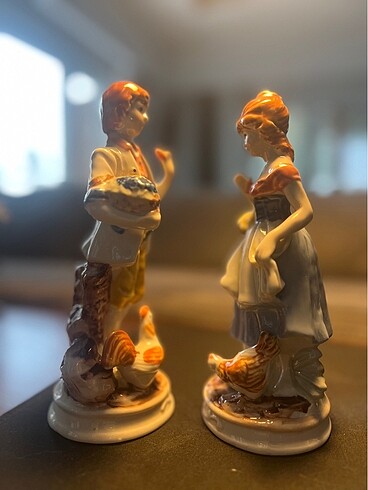Beden çeşitli Renk Kadın&Erkek Alman Porselen Biblo.