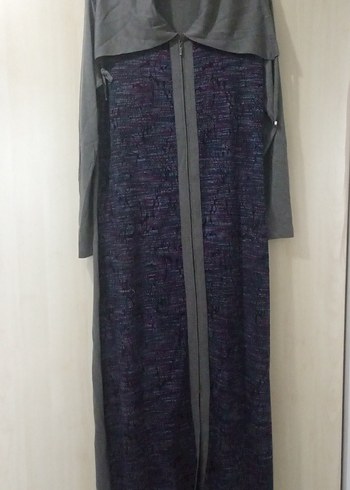 Gri Bağcıklı Uzun Kadın giy-çık. S-M beden uyumlu - Görsel 2