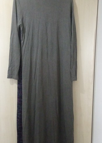 Gri Bağcıklı Uzun Kadın giy-çık. S-M beden uyumlu - Görsel 5