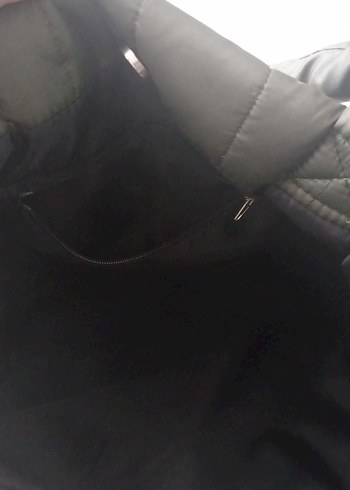 Hâki Kapı tone Kadın Günlük Fermuarlı Omuz Çantası - Görsel 3