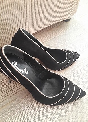 36 Beden siyah Renk Siyah stiletto