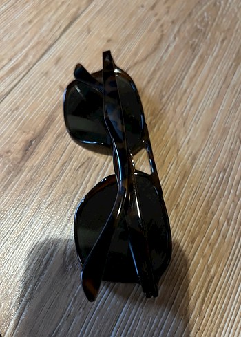 Koyu Kahverengi Şeffaf gözlük - Görsel 3