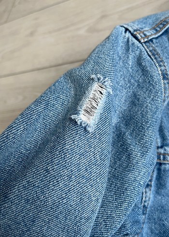 xs Beden mavi Renk Mavi Kadın Denim Ceket