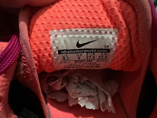 38 Beden pembe Renk Nike airmax