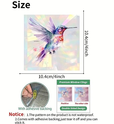Diğer Sun Catcher Sticker