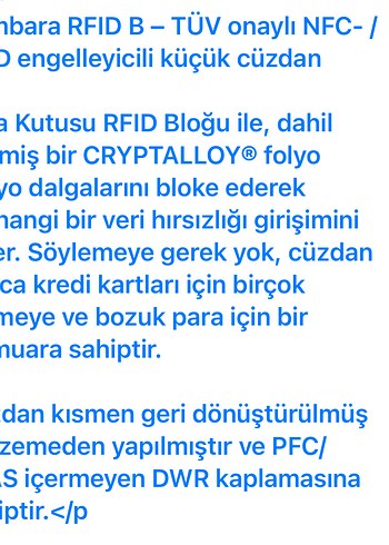 Tatonka Money box RFID B erkek cüzdan - Görsel 7