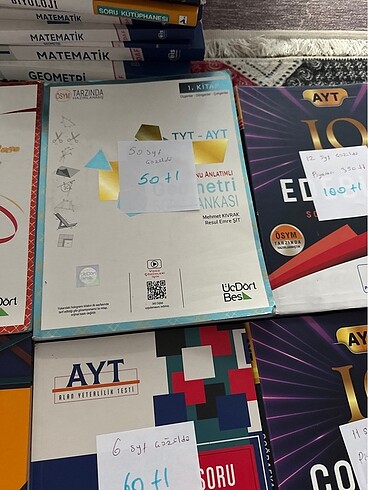  Beden TRT ayt soru bankası test kitap