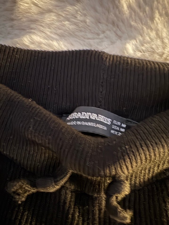 Siyah Kadın Midi triko Pantolon - Görsel 2