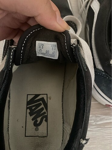 38 Beden siyah Renk Vans old scool