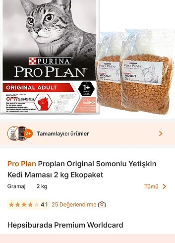 Proplan kedi mamasi