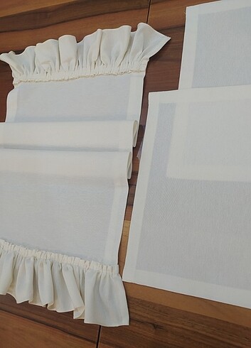 Fırfırlı runner set