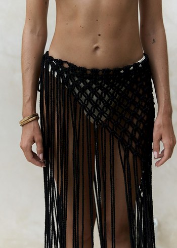 Zara bağlamalı makrome plaj elbisesi - Görsel 2