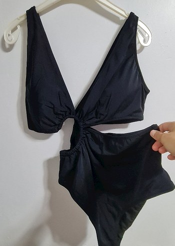 Kadın Siyah Pencereli Mayokini - Görsel 3