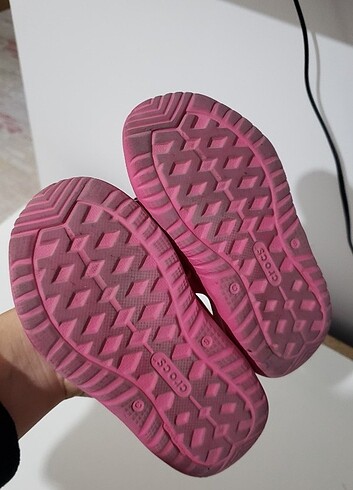 24 Beden pembe Renk Kız çocuk crocs sandalet 