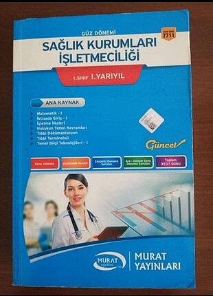 Sağlık kurumları işletmeciliği 1. Sınıf 1. Yarıyıl