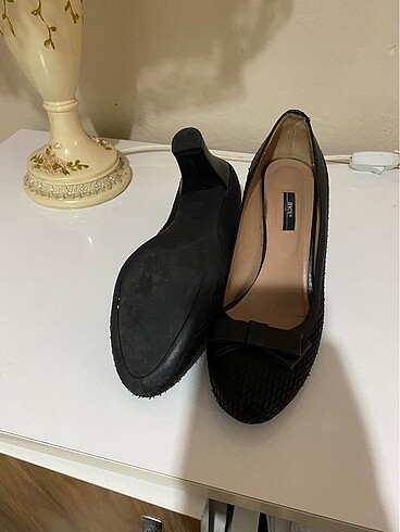 39 Beden siyah Renk İnci bayan topuklu ayakkabı