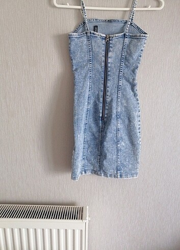 H&M #H&M #DENİM #KOT #ELBİSE