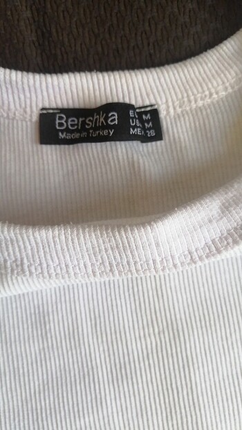 m Beden beyaz Renk #bershka min üst