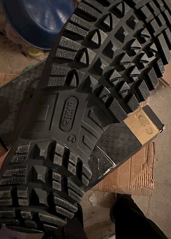 Siyah Erkek Kaymaz bot 44 numara - Görsel 3