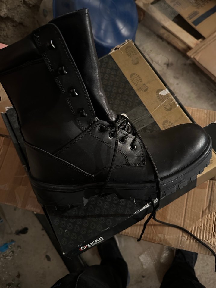 Siyah Erkek Kaymaz bot 44 numara - Görsel 4