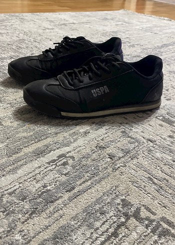 USPA Siyah Spor Stiletto Sneakers