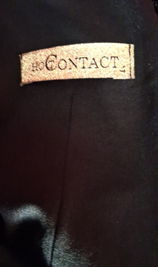 Siyah güpür üzerine pulpayet işlemeli astarlı abiye elbise - Görsel 3