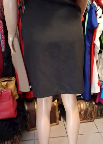 Üst kısmı tül üzerine nakışlı abiye elbise - Görsel 8