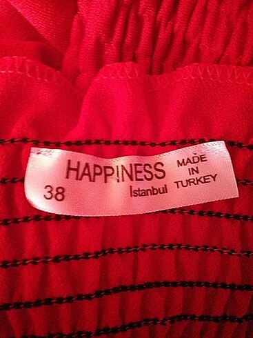 Happiness Kırmızı bluz 