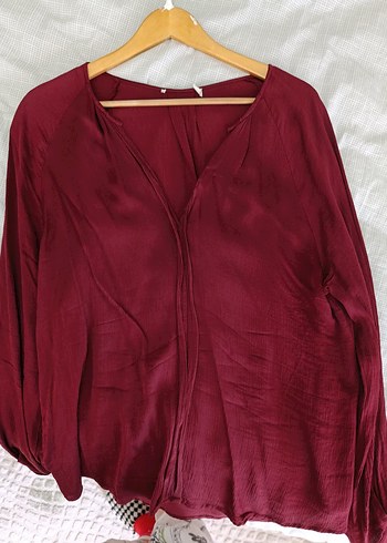 Parlak Bordo Kadın Kol Düğmeleri - Görsel 4