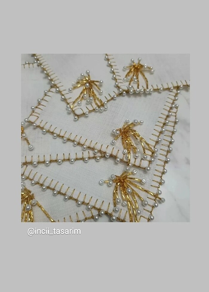 İnci lı sunum peçetesi - Görsel 2