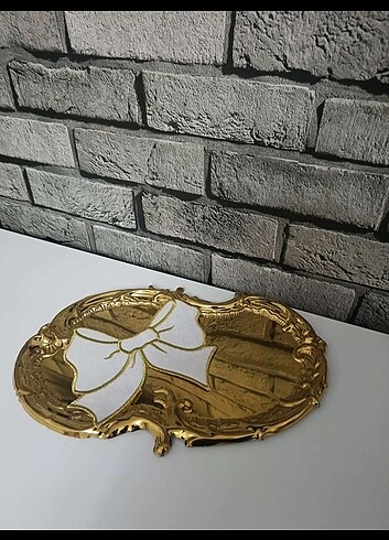 Gold sunum tepsi - Görsel 3