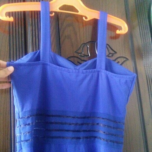 Mavi elbise - Görsel 4