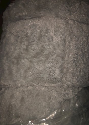 Gri Kareli Yumuşak Battaniye - Görsel 3